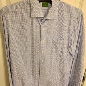 SID MASHBURN SPREAD COLLAR SPORT SHIRT
